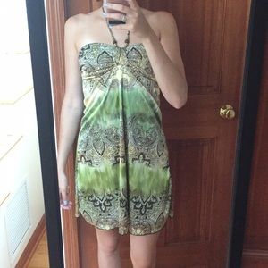 Miss Bisou Halter Dress